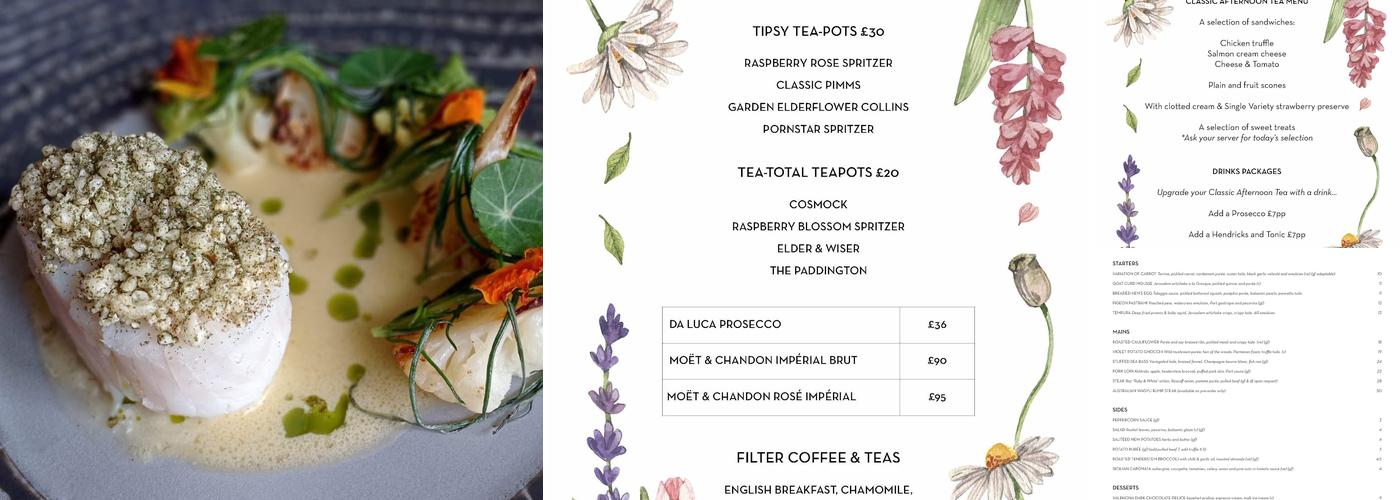 No. 4 Clifton Village Menu