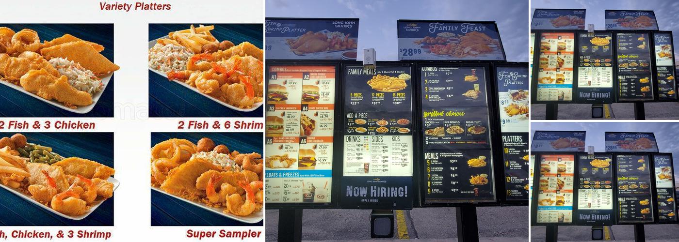 Long John Silver's Menu