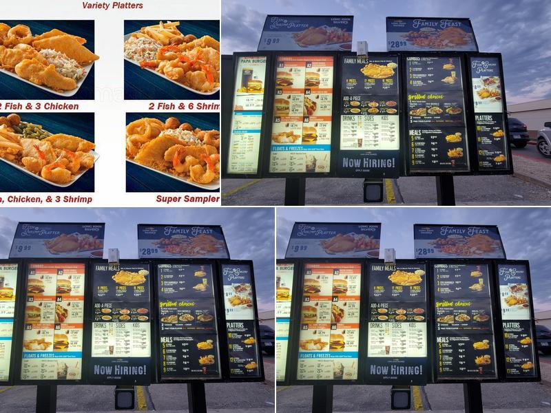 Long John Silver's Menu