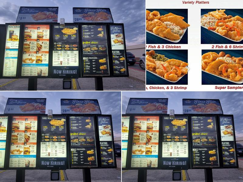 Long John Silver's Menu