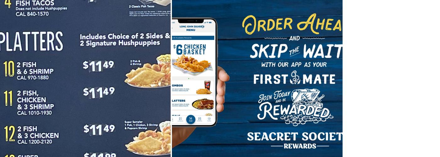 Long John Silver's | A&W Menu