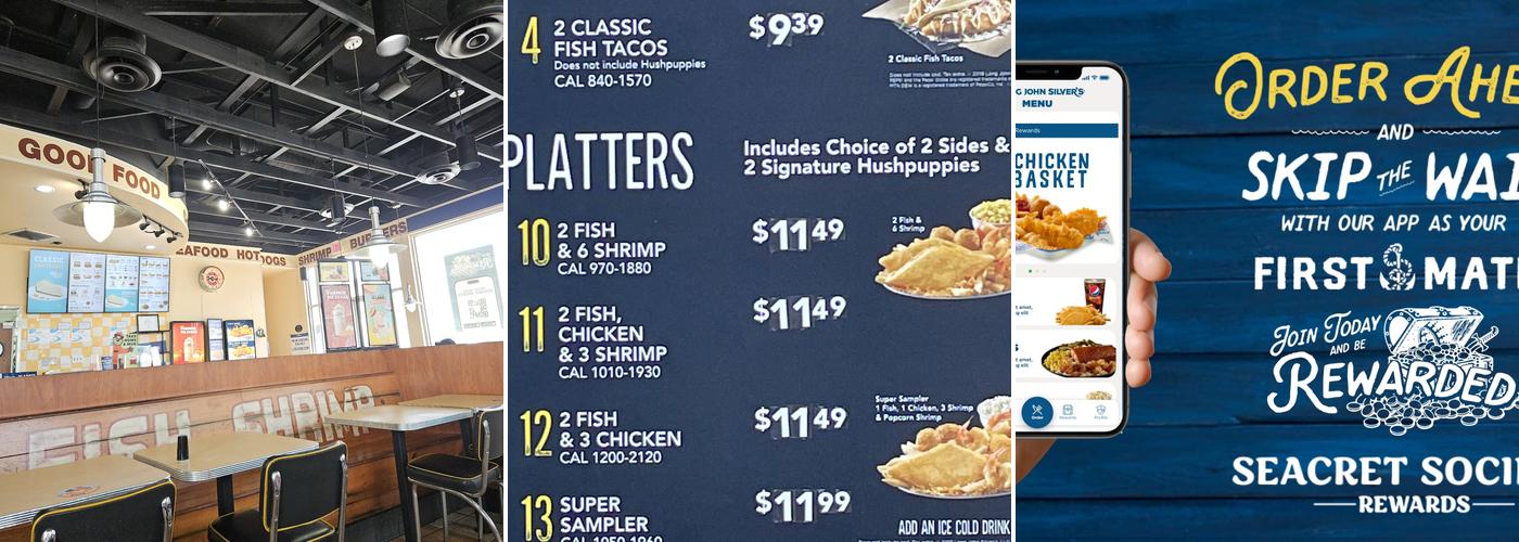 Long John Silver's | A&W Menu