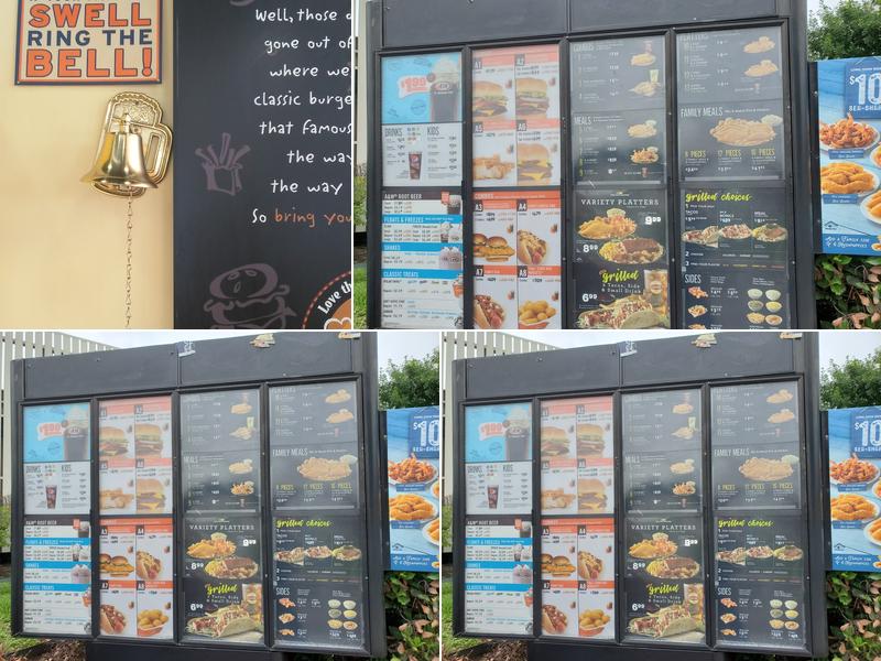 A&W Restaurant Menu