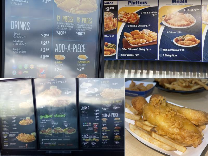 Long John Silver's Menu
