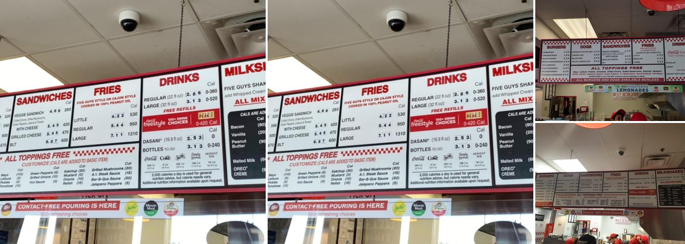 Five Guys Menu