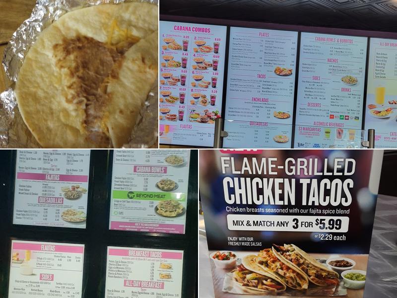 Taco Cabana Menu