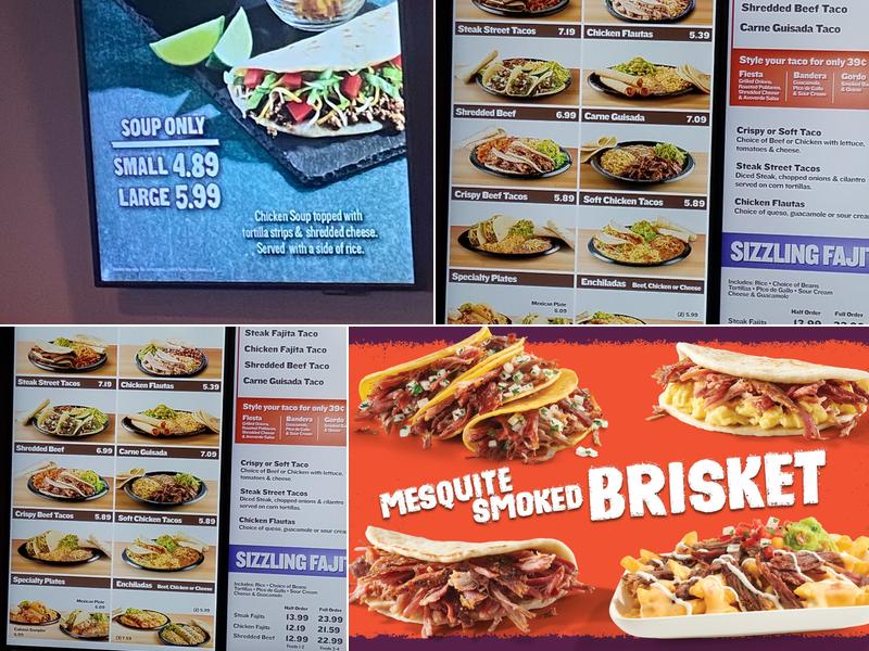 Taco Cabana Menu