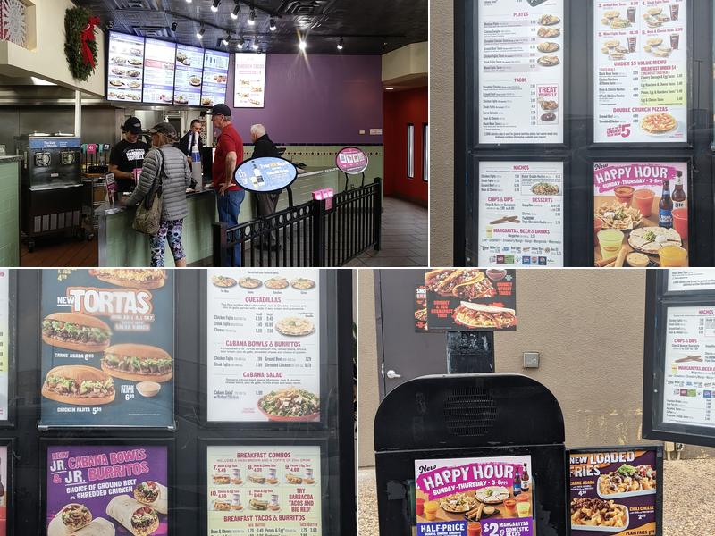 Taco Cabana Menu