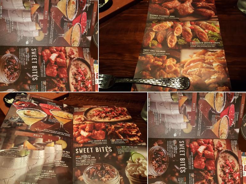 LongHorn Steakhouse Menu