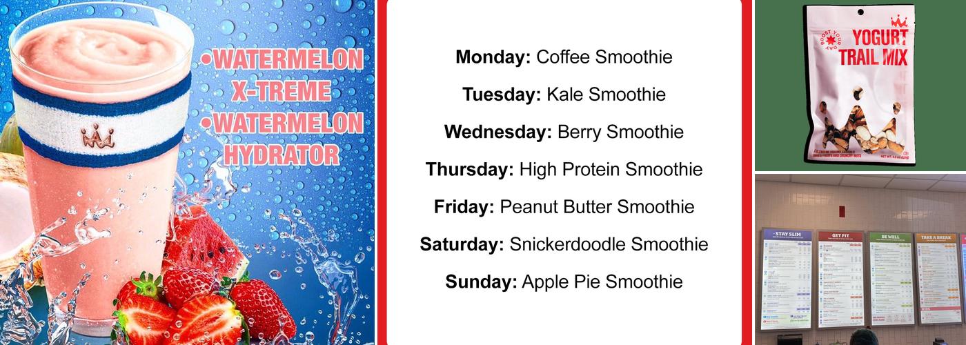 Smoothie King Menu
