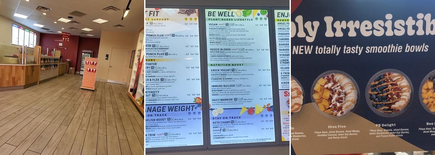 Smoothie King Menu