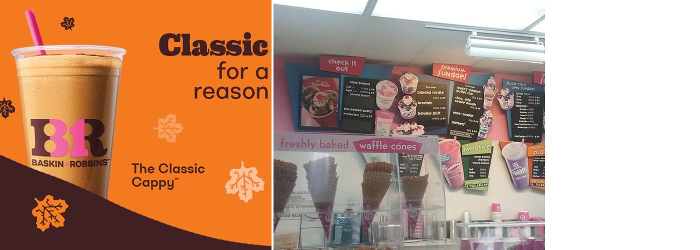 Baskin-Robbins Menu