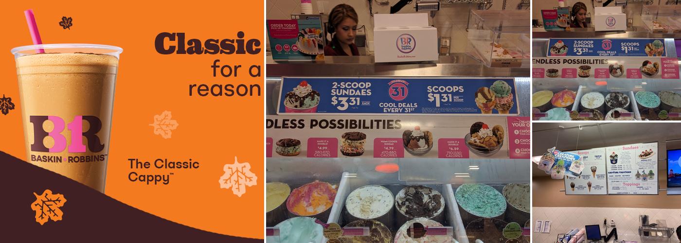 Baskin-Robbins Menu