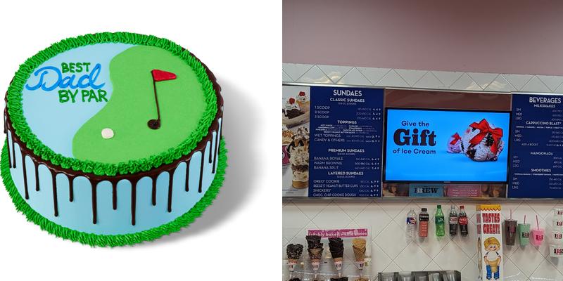 Baskin-Robbins Menu