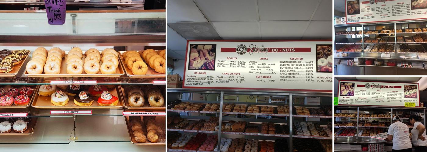 Shipley Do-Nuts Menu