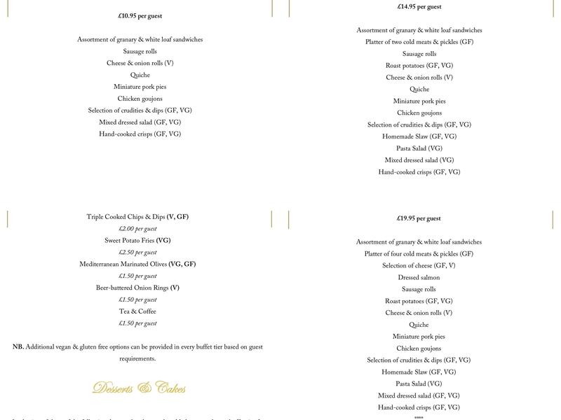 The Crown Menu