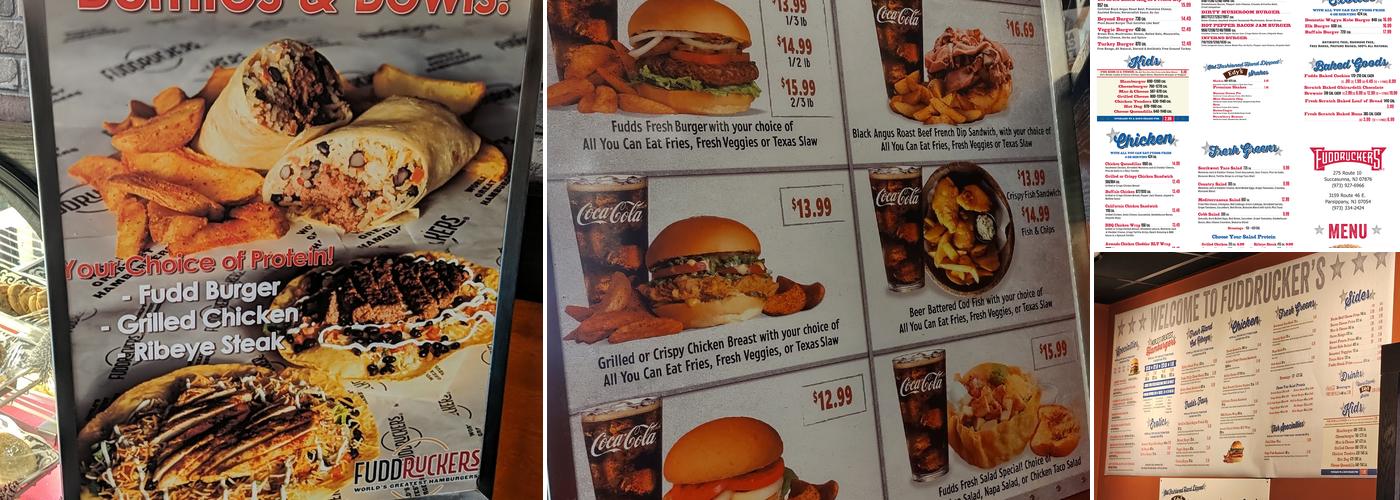 Fuddruckers Menu