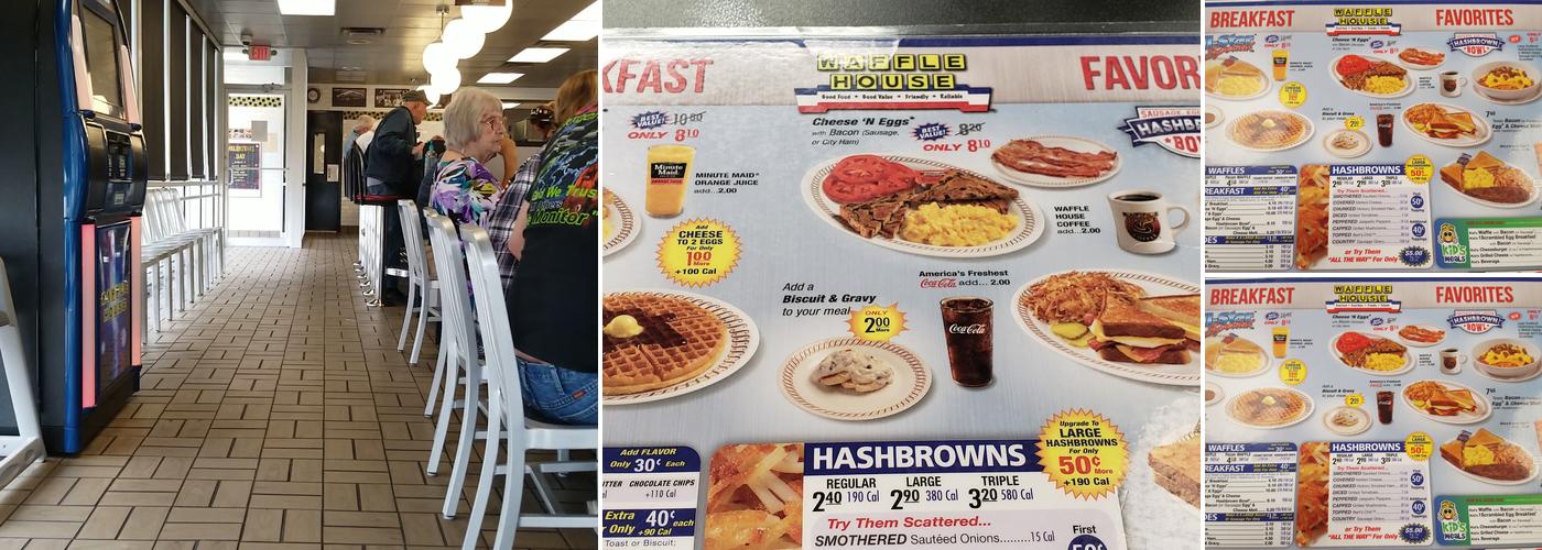 Waffle House Menu