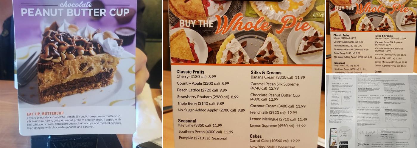 Village Inn Menu