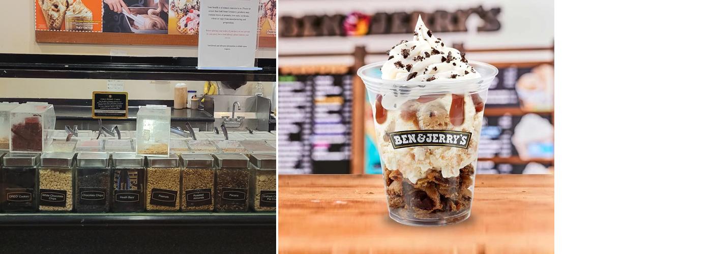 Ben & Jerry’s Menu