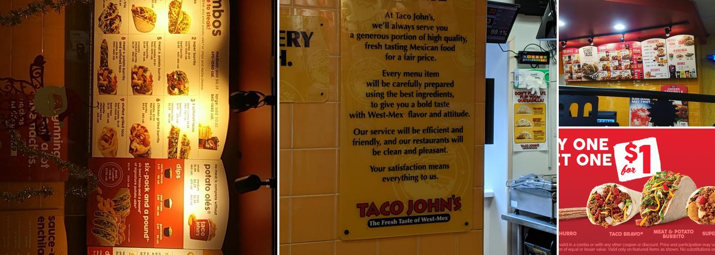 Taco John's Menu