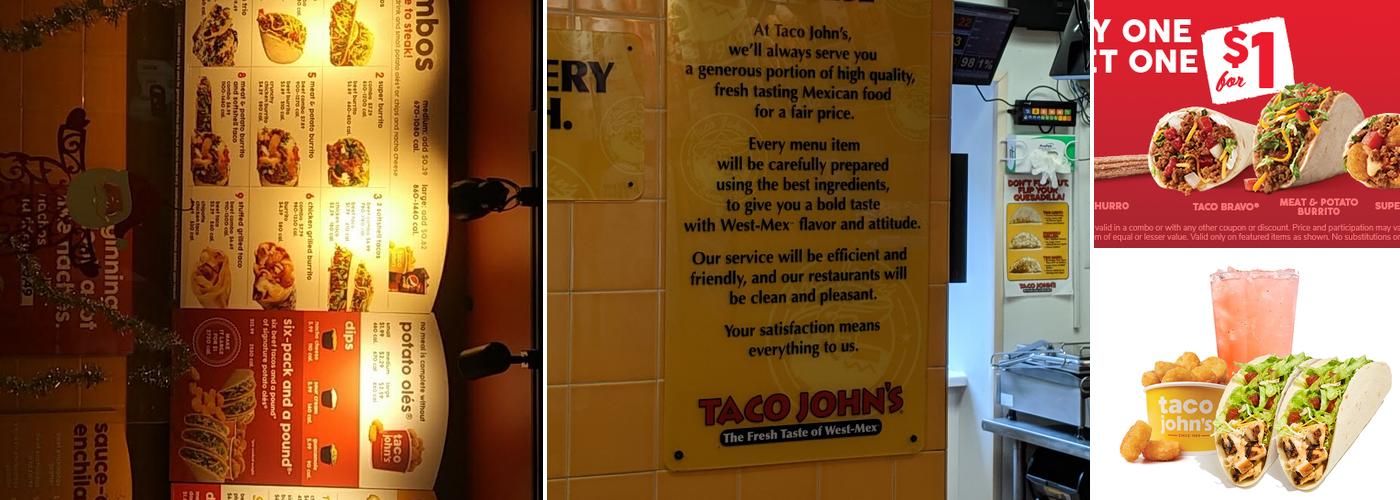 Taco John's Menu