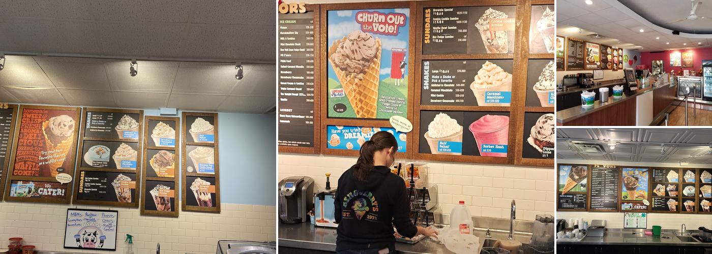 Ben & Jerry’s Menu