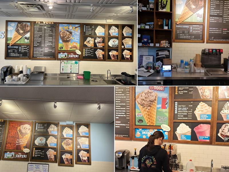 Ben & Jerry’s Menu