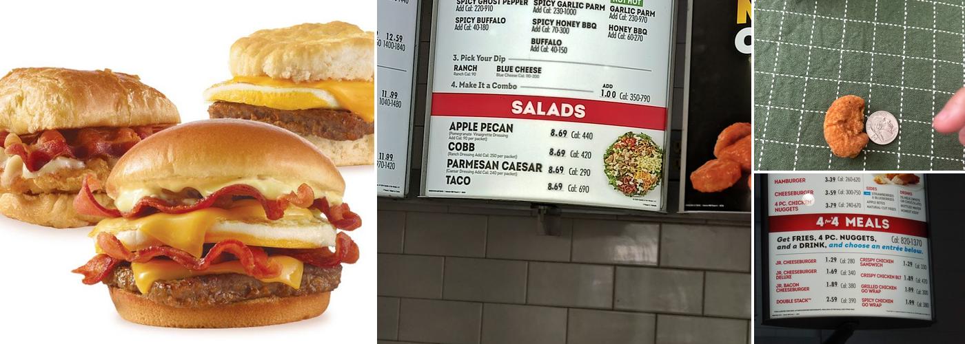 Wendy's Menu