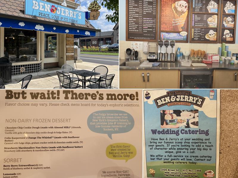 Ben & Jerry’s Menu