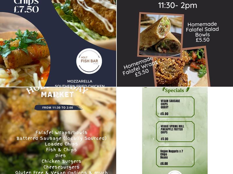 Holt Fish Bar Menu