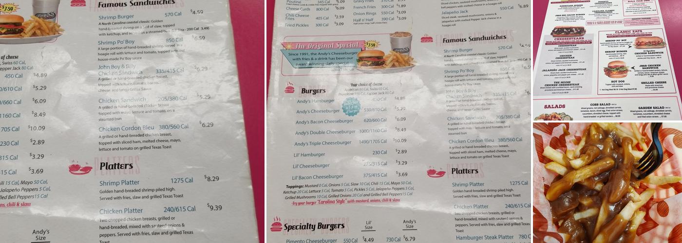 Hwy 55 Burgers Shakes & Fries Menu