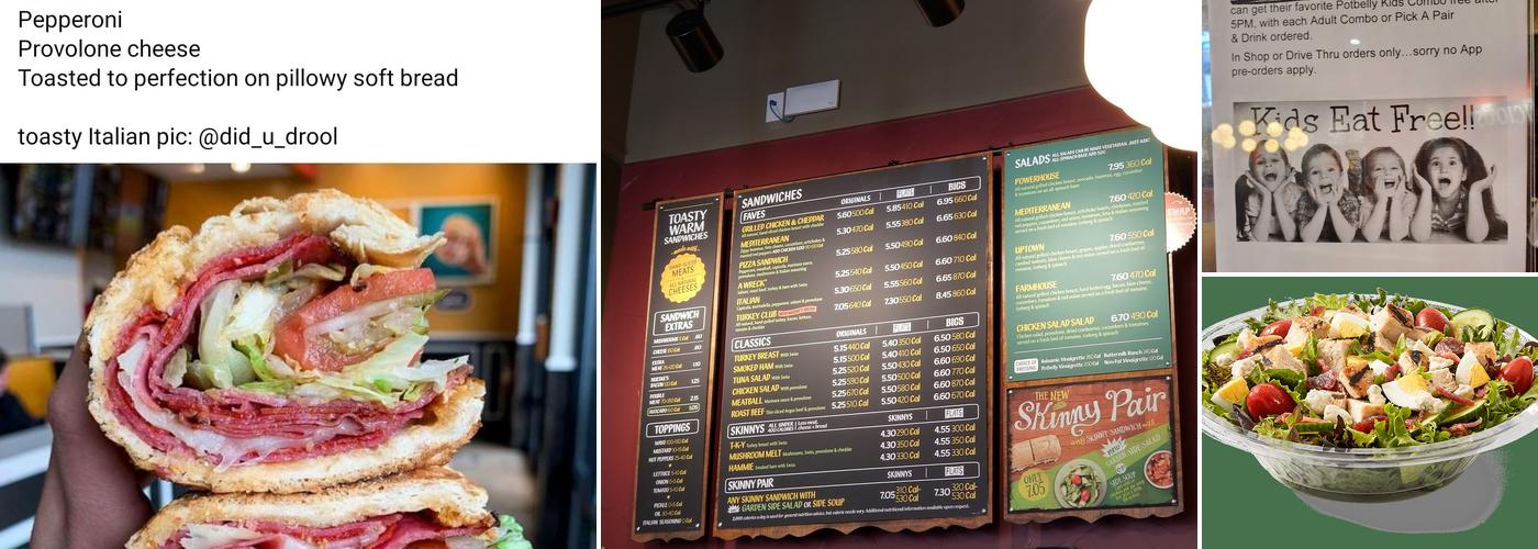 Potbelly Menu
