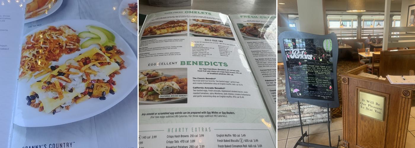 Perkins Restaurant & Bakery Menu