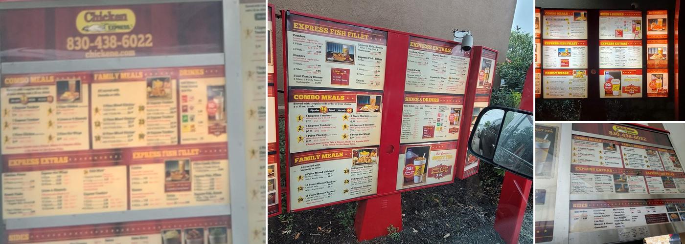 Chicken Express Menu