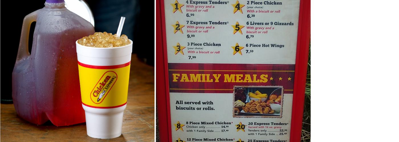 Chicken Express Menu