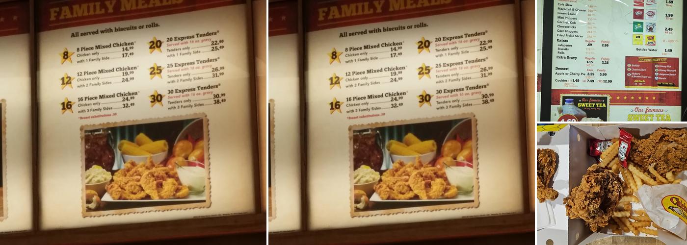 Chicken Express Menu