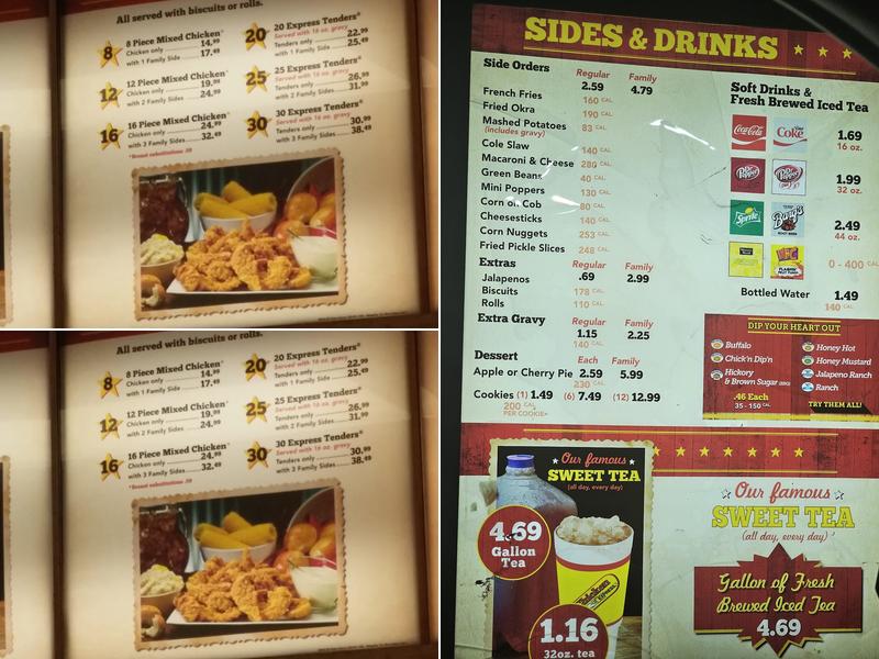 Chicken Express Menu