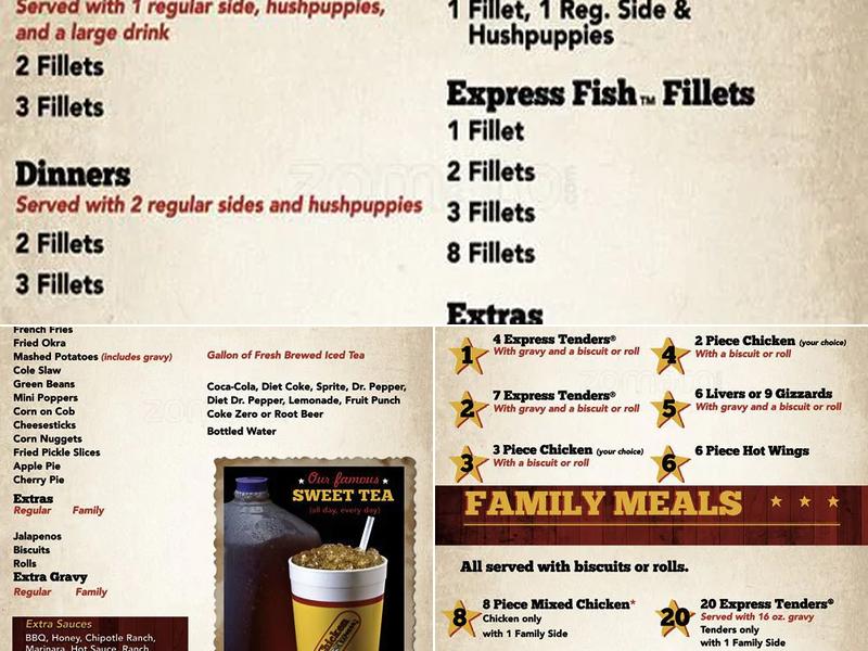 Chicken Express Menu