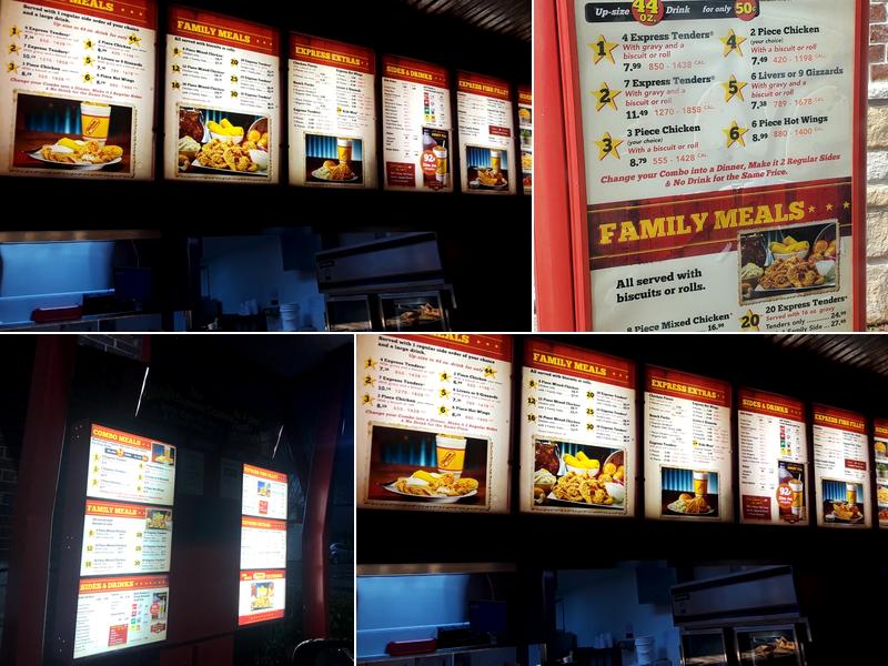 Chicken Express Menu