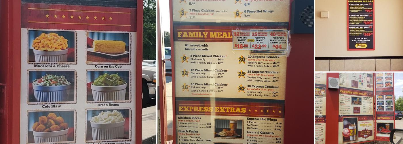 Chicken Express Menu