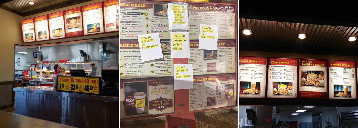 Chicken Express Menu