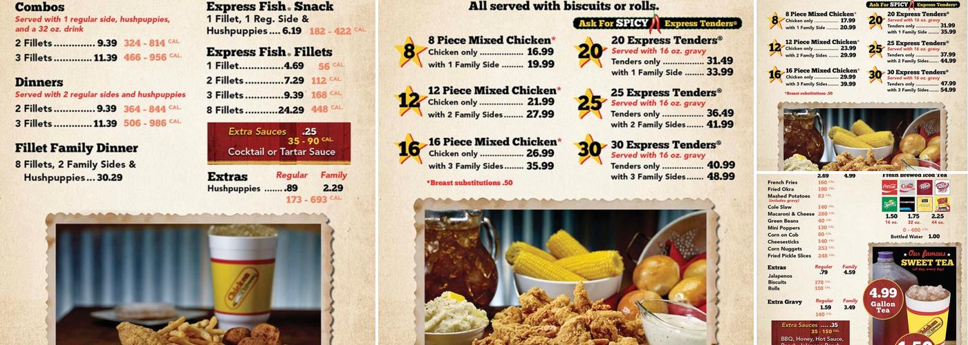 Chicken Express Menu