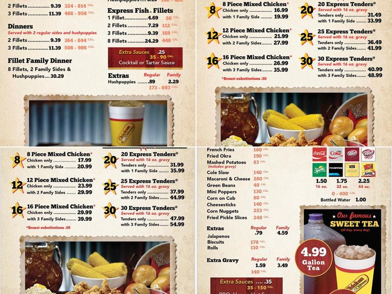 Chicken Express Menu
