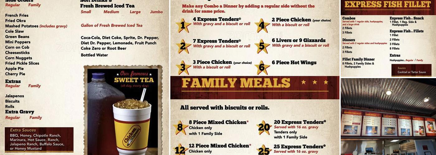 Chicken Express Menu