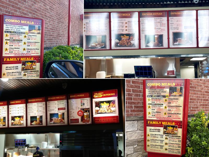 Chicken Express Menu
