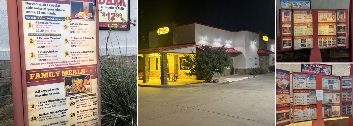 Chicken Express Menu