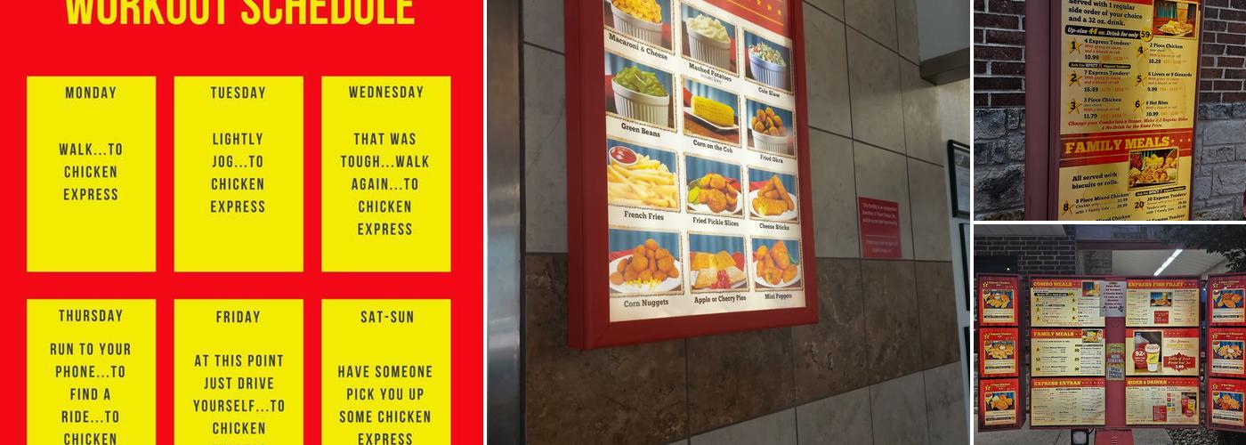Chicken Express Menu