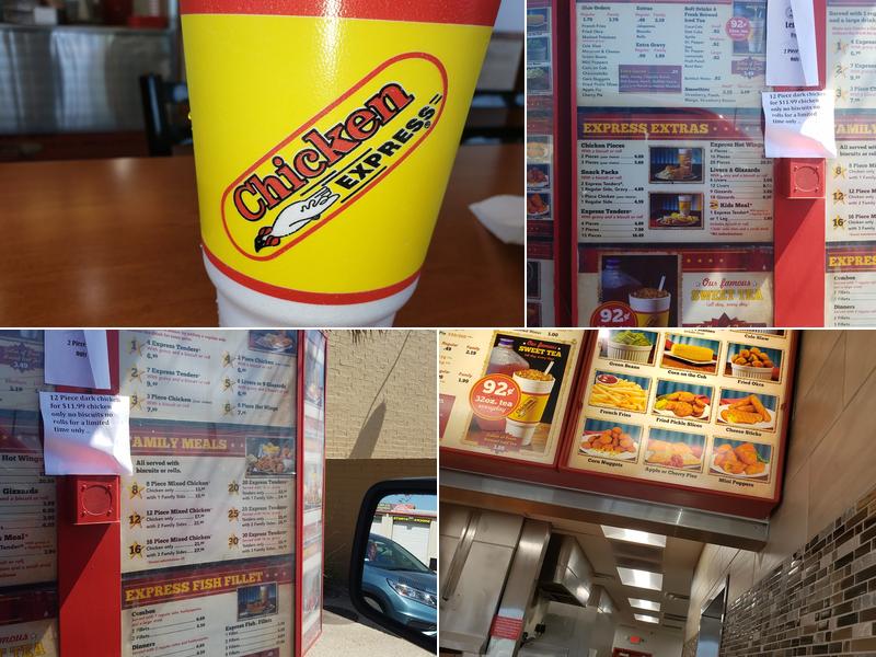 Chicken Express Menu