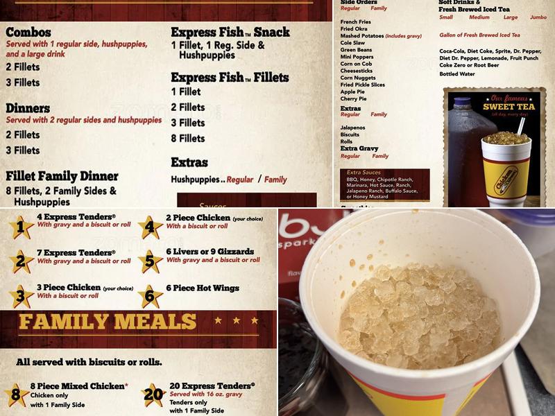 Chicken Express Menu